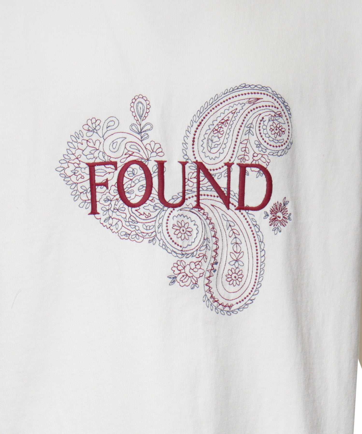 T-shirt con logo in cotone FOFW26TT10012 0073 FOUND 