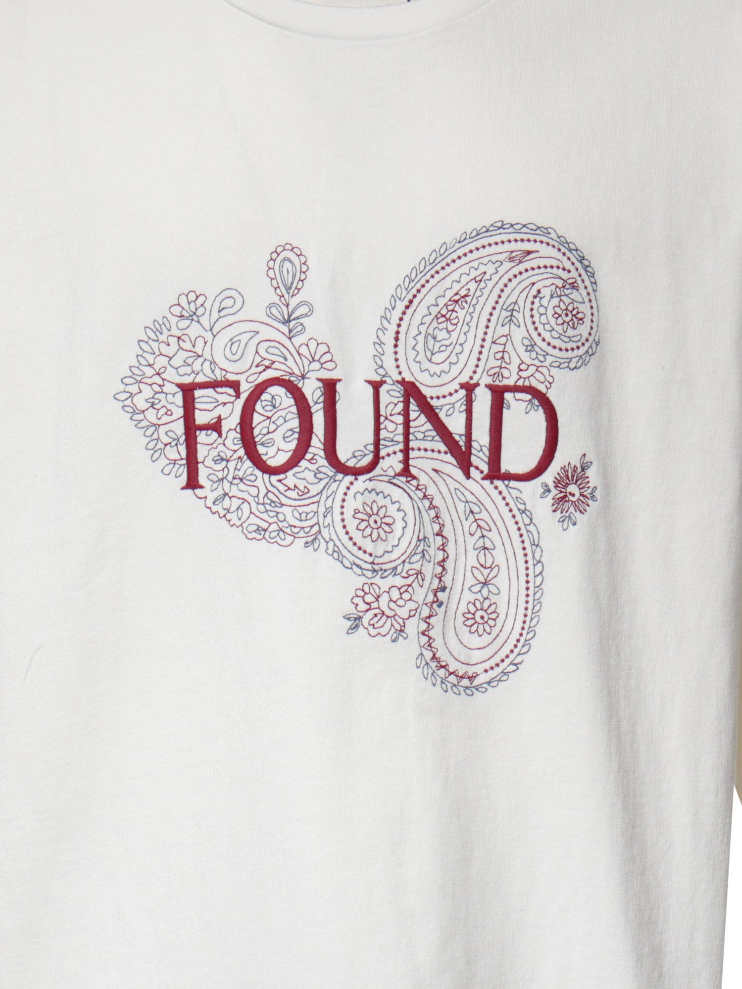 T-shirt con logo in cotone FOFW26TT10012 0073 FOUND 