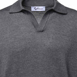 Pullover polo in lana 14513 43189089 GALIANO 
