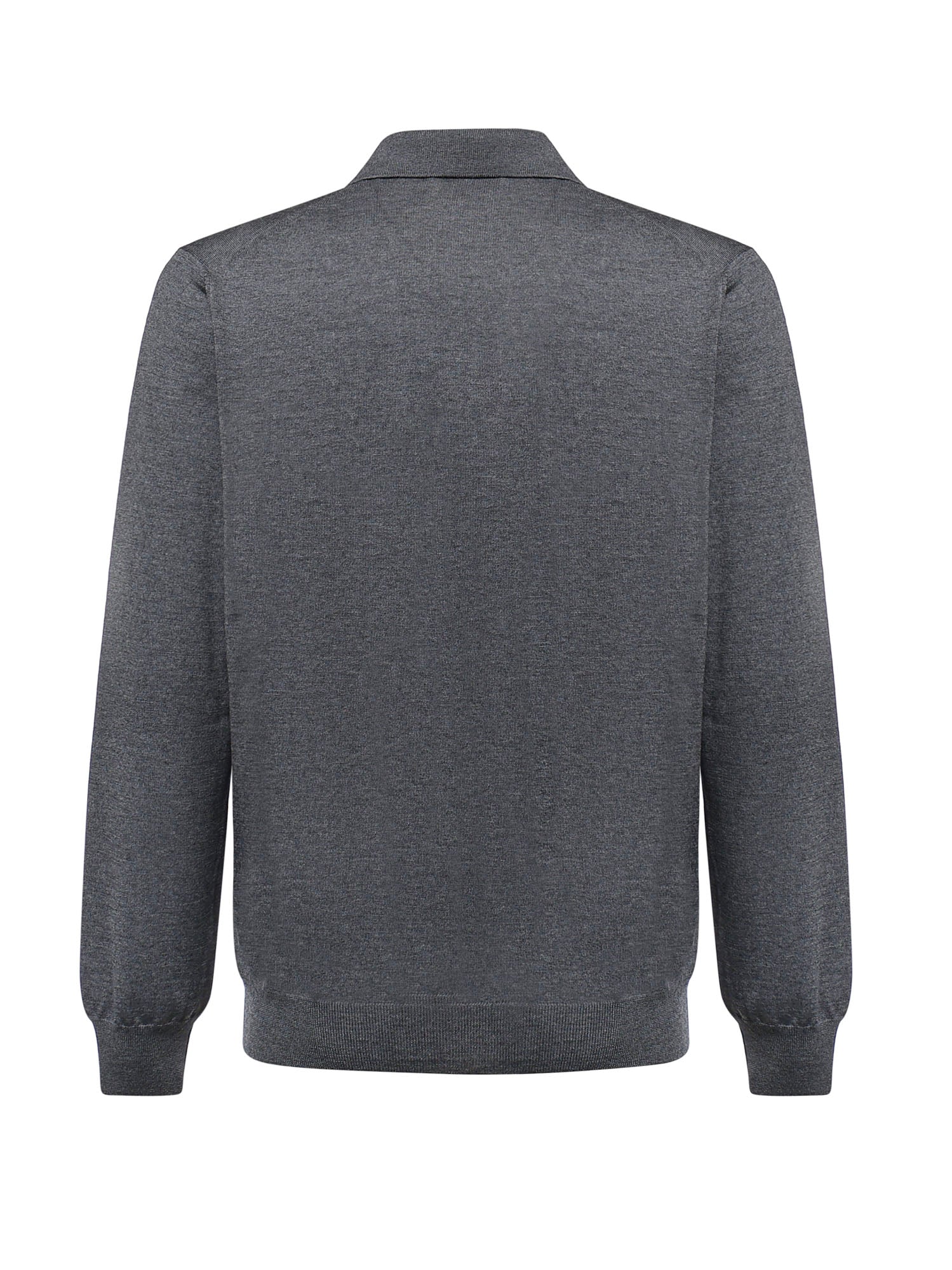 Pullover polo in lana 14513 43189089 GALIANO 