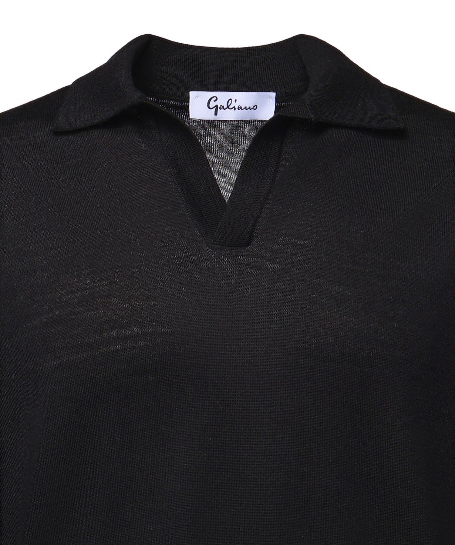 Pullover polo in lana 14513 43189099 GALIANO 