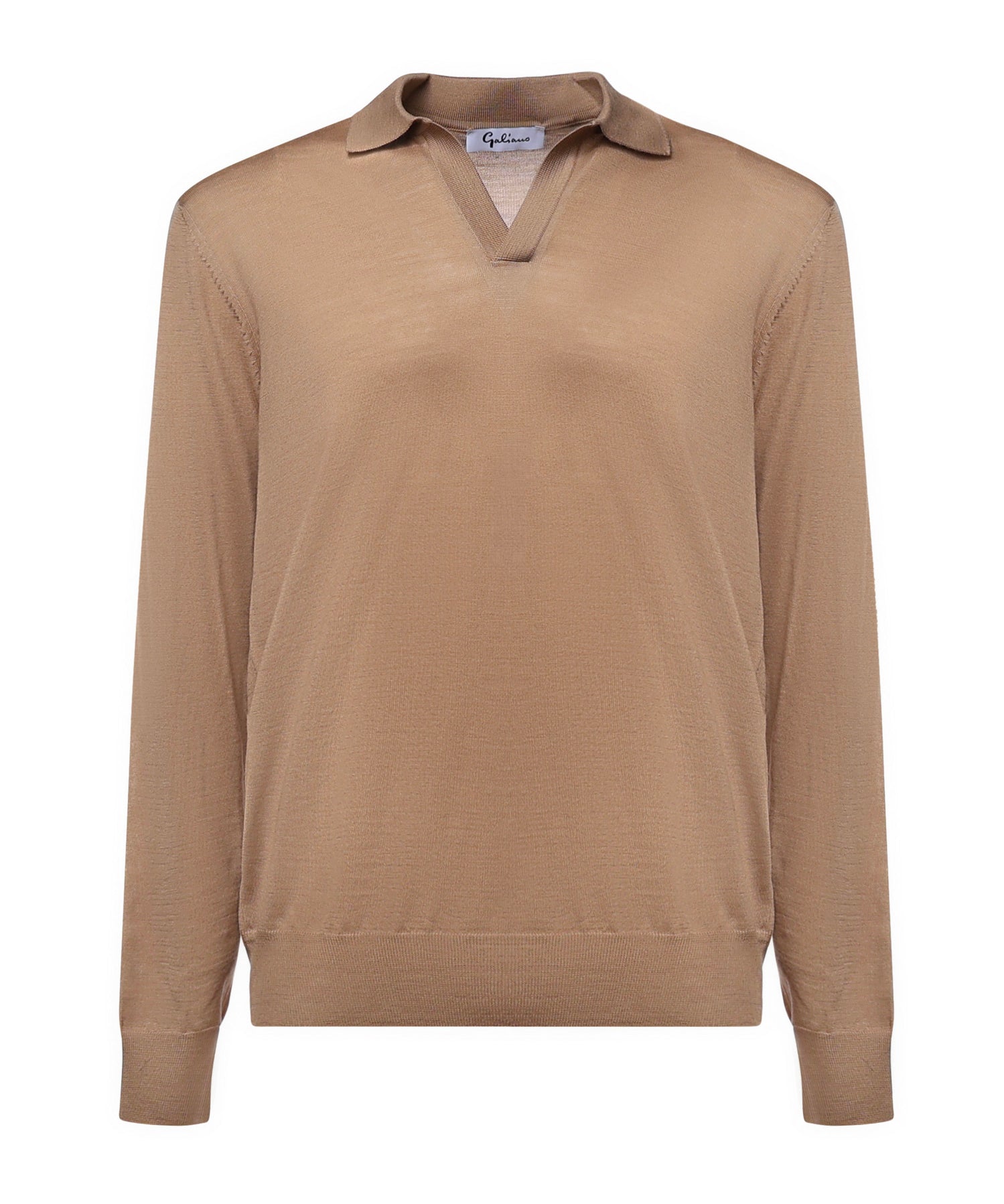 Pullover polo in lana 14513 43189123 GALIANO 