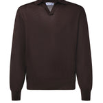 Pullover polo in lana 14513 43189195 GALIANO 