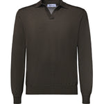 Pullover polo in lana 14513 43189488 GALIANO 
