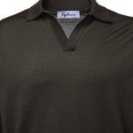 Pullover polo in lana 14513 43189488 GALIANO 