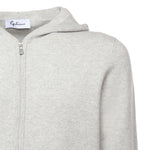 Felpa con zip in lana e cashmere 57180 19638044 GALIANO 