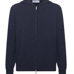 Felpa con zip in lana e cashmere 57180 19638589 GALIANO 