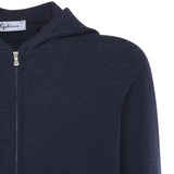 Felpa con zip in lana e cashmere 57180 19638589 GALIANO 