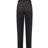 Pantaloni straight in raso 81AAA157 N0571899 GENNY 