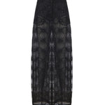 Pantaloni in tulle ricamato 81AAA164 N0466899 GENNY 