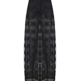 Pantaloni in tulle ricamato 81AAA164 N0466899 GENNY 