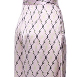 Pantaloni in seta stampati 81AAA167 NS865495 GENNY 