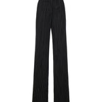 Pantaloni gessati in misto viscosa 81AAA172 N0814899 GENNY 
