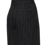 Pantaloni gessati in misto viscosa 81AAA172 N0814899 GENNY 