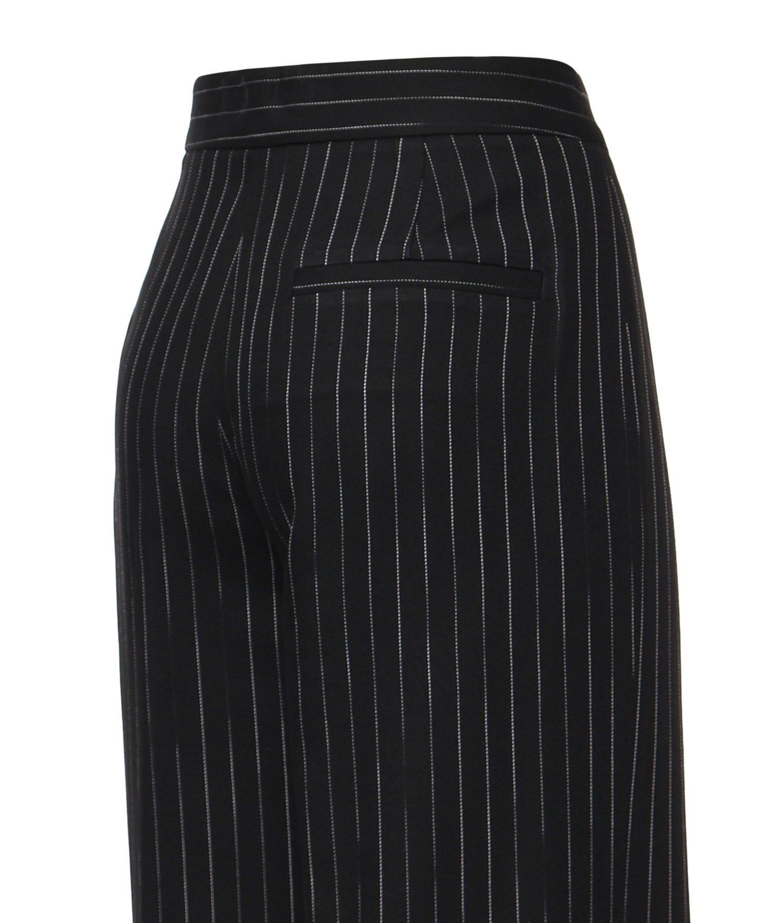 Pantaloni gessati in misto viscosa 81AAA172 N0814899 GENNY 