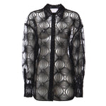 Camicia in tulle ricamato 81AAL644 N0466899 GENNY 
