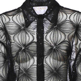 Camicia in tulle ricamato 81AAL644 N0466899 GENNY 