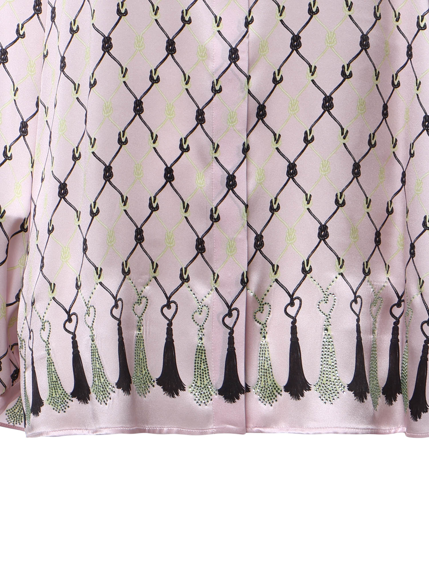 Camicia in seta stampata 81AAL670 NS865495 GENNY 