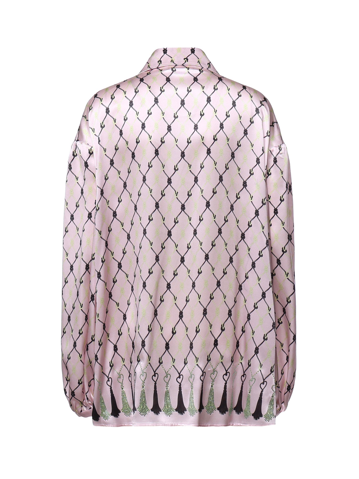 Camicia in seta stampata 81AAL670 NS865495 GENNY 