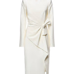 Abito midi in misto lana 81AAO413 N0817006 GENNY 