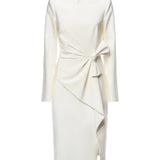 Abito midi in misto lana 81AAO413 N0817006 GENNY 