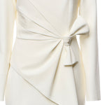 Abito midi in misto lana 81AAO413 N0817006 GENNY 