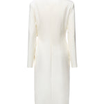 Abito midi in misto lana 81AAO413 N0817006 GENNY 