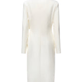 Abito midi in misto lana 81AAO413 N0817006 GENNY 