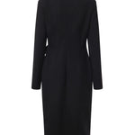 Abito midi in misto lana<BR/> 81AAO413 N0817899 GENNY 