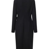 Abito midi in misto lana<BR/> 81AAO413 N0817899 GENNY 