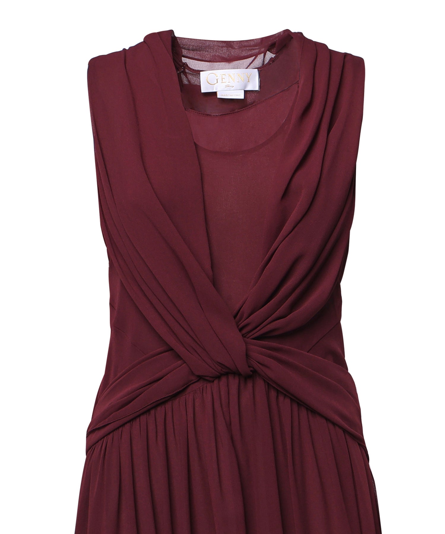 Abito lungo in chiffon 81AAO444 00345570 GENNY 
