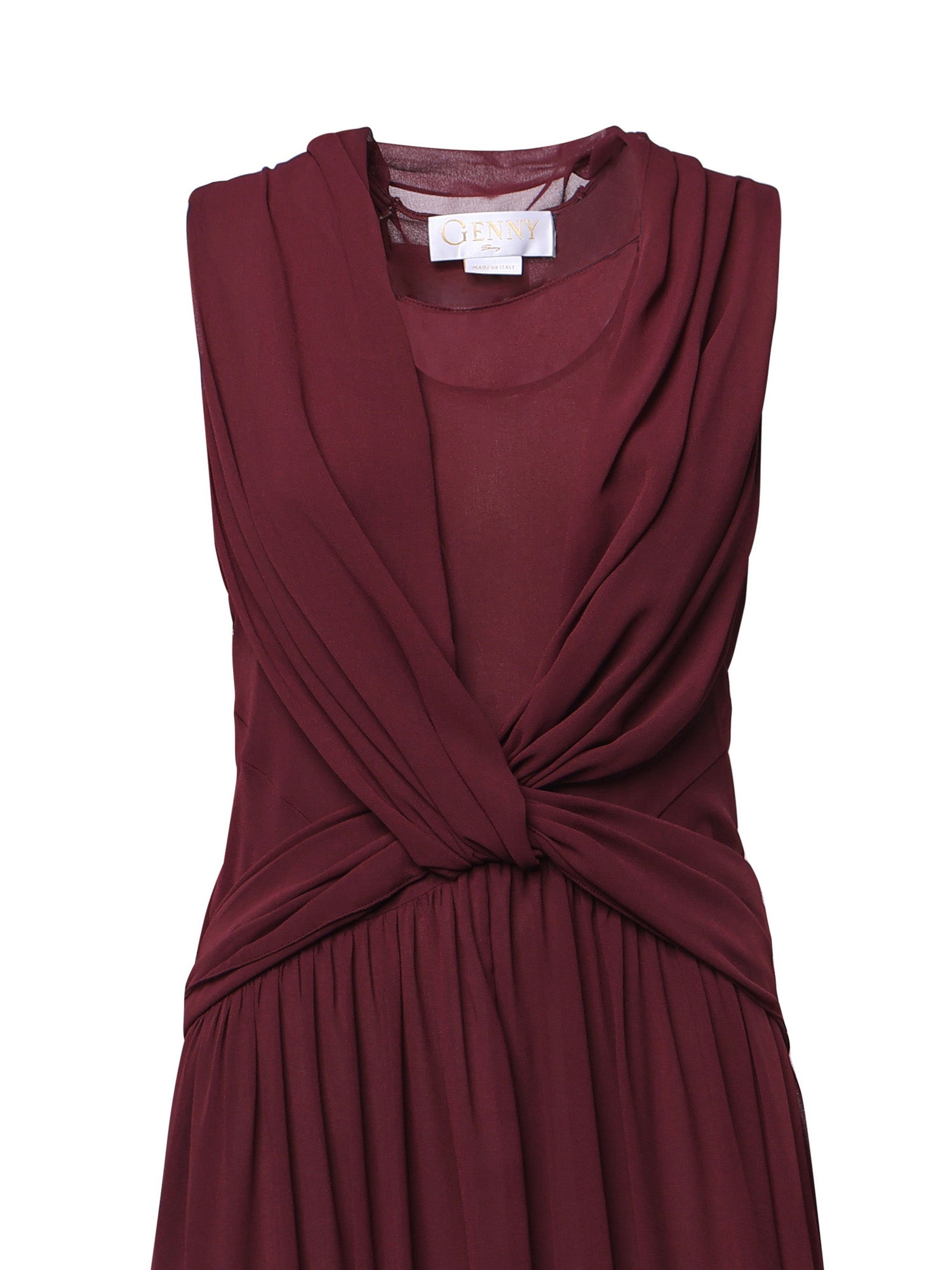 Abito lungo in chiffon 81AAO444 00345570 GENNY 
