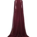 Abito lungo in chiffon 81AAO444 00345570 GENNY 