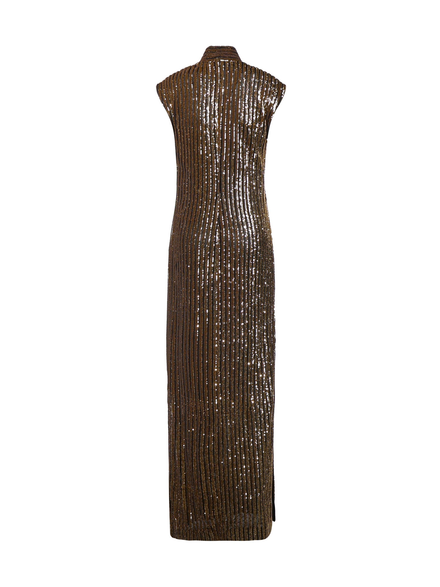 Abito lungo con paillettes 81AAO463 JR012A1N GENNY 