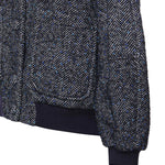 Bomber in panno di lana spigato 81AAS900 N0816240 GENNY 