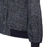 Bomber in panno di lana spigato 81AAS900 N0816240 GENNY 