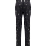 Pantaloni in lana con strass 81AJA159 N0853899 GENNY 