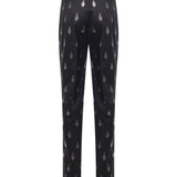 Pantaloni in lana con strass 81AJA159 N0853899 GENNY 