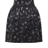 Gonna in lana con strass 81AJE350 N0853G89 GENNY 