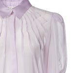 Camicia in chiffon con maniche a sbuffo 81AJL673 N0857302 GENNY 