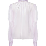 Camicia in chiffon con maniche a sbuffo 81AJL673 N0857302 GENNY 
