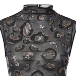 Body con strass 81AJMB93 N0857G89 GENNY 