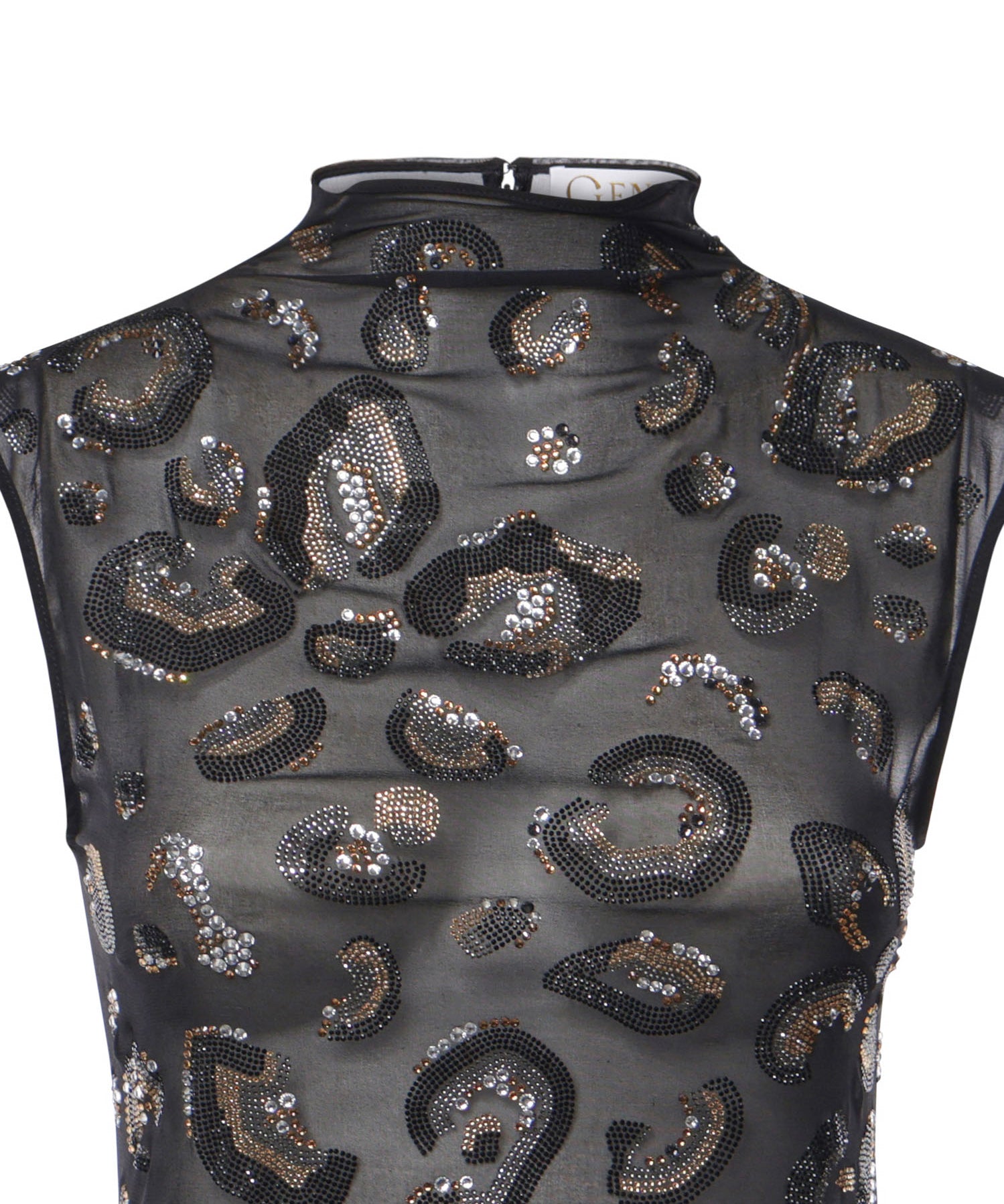 Body con strass 81AJMB93 N0857G89 GENNY 