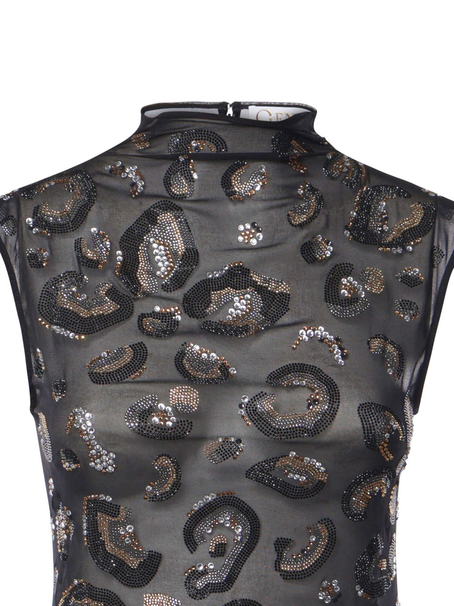 Body con strass 81AJMB93 N0857G89 GENNY 