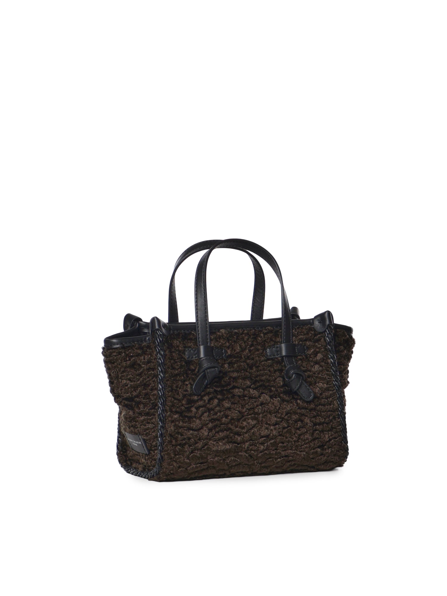 Borsa Miss Marcella in astrakan faux fur BS12455 12008 GIANNI CHIARINI 