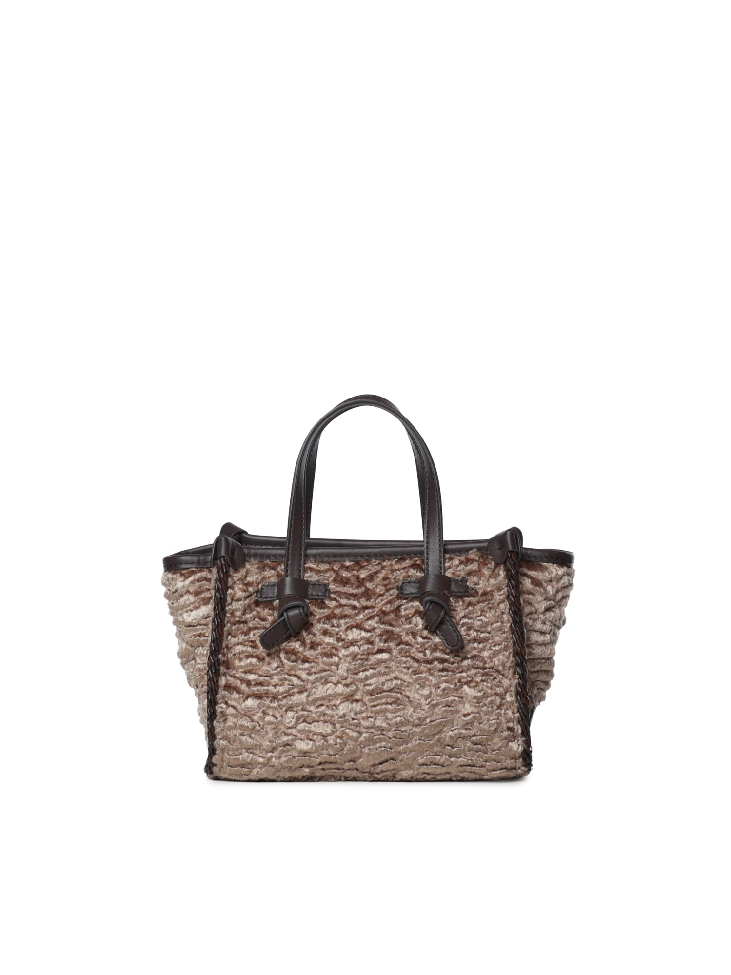 Borsa Miss Marcella in astrakan faux fur BS12455 13023 GIANNI CHIARINI 
