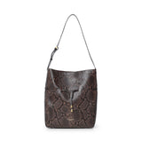 Borsa a spalla Sienna in pelle stampa pitone BS12597 2107 GIANNI CHIARINI 