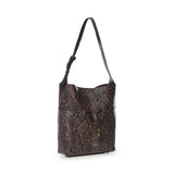 Borsa a spalla Sienna in pelle stampa pitone BS12597 2107 GIANNI CHIARINI 