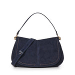 Borsa a spalla Helena Round in suede BS12619 14596 GIANNI CHIARINI 