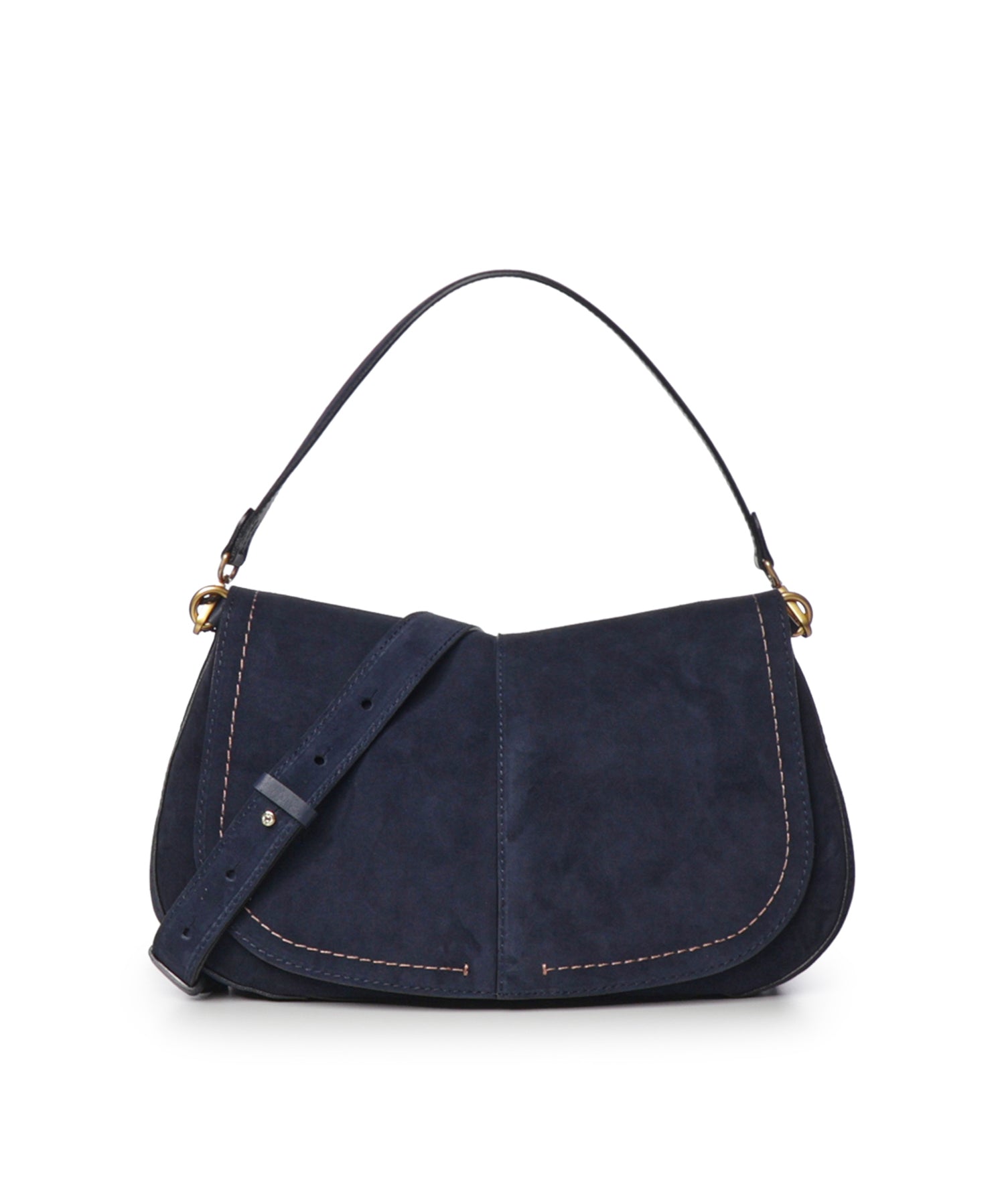 Borsa a spalla Helena Round in suede BS12619 14596 GIANNI CHIARINI 
